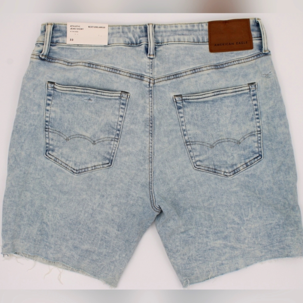 NWT Men’s American Eagle Ne(x)t Level Airflex Cut-Off Shorts – Size 33 - Picture 2 of 4